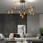 Люстра на штанге CASA N L9 Black