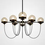 Потолочный светильник ORBIT L8 Black от ImperiumLoft