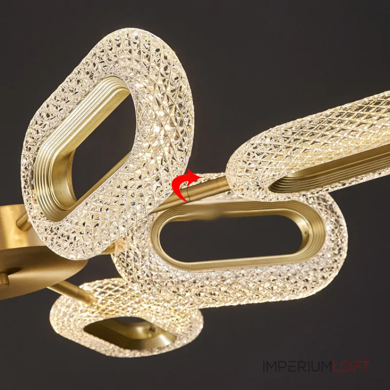 Люстра на штанге KEZIA X L5 Люстра на штанге KEZIA X L5