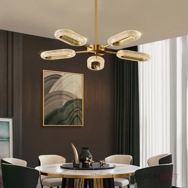 Люстра на штанге KEZIA X L5 Люстра на штанге KEZIA X L5