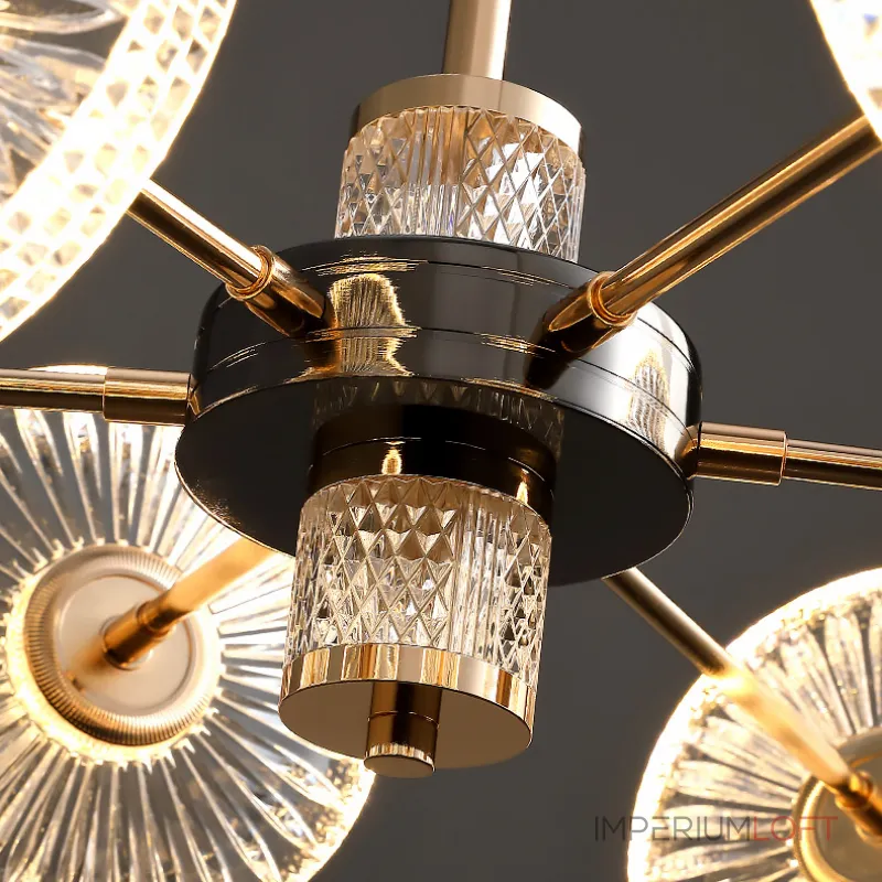 Люстра на штанге DAMIANA CH D74 Люстра на штанге DAMIANA CH D74