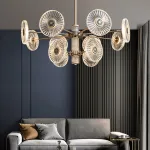 Люстра на штанге DAMIANA CH D74