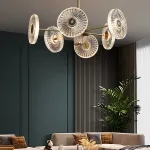 Люстра на штанге DAMIANA CH D74