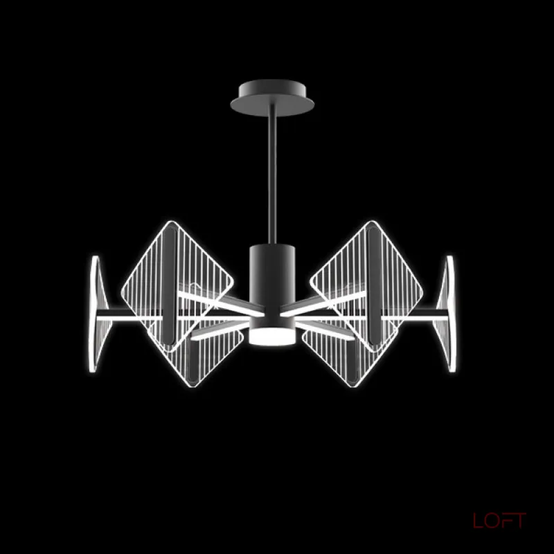 Люстра на штанге KEEN L12 Brass