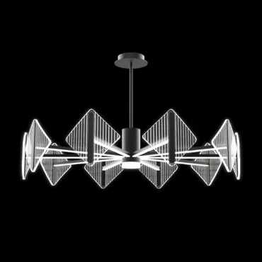 Люстра на штанге KEEN L10 Black