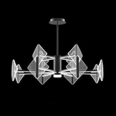 Люстра на штанге KEEN L12 Black Люстра на штанге KEEN L12 Black