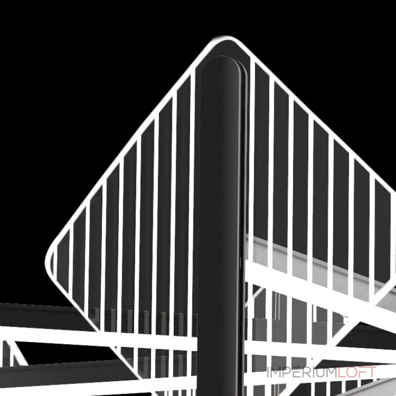 Люстра на штанге KEEN L12 Brass