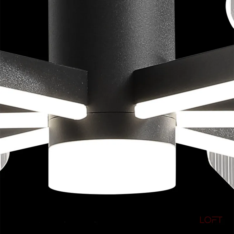 Люстра на штанге KEEN L12 Brass