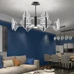 Люстра на штанге KEEN L12 Brass