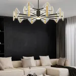 Люстра на штанге KEEN L12 Brass