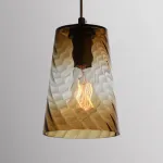 Подвесной светильник CL RIB C Brown