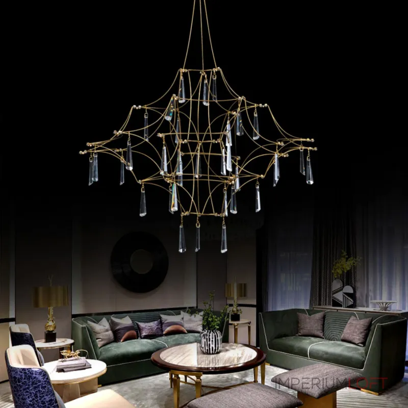 Подвесная люстра MARQUISE D80 Chrome