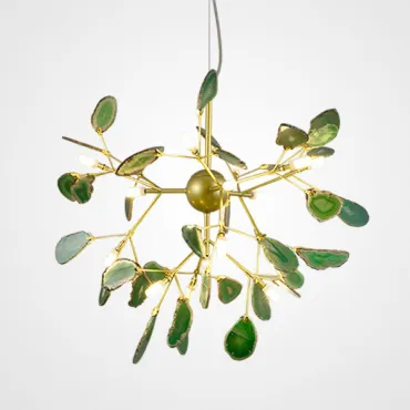 Подвесная люстра AGATE L16 Green