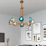 Подвесная люстра AGATE 5 L8