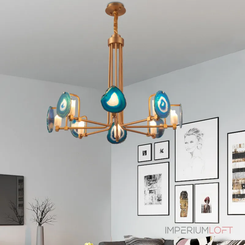 Подвесная люстра AGATE 5 L8