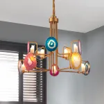 Подвесная люстра AGATE 5 L8