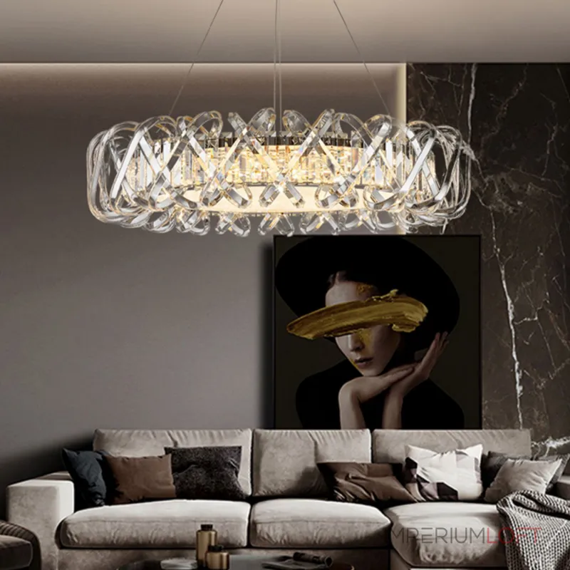 Подвесная люстра KARLENA D55 Transparent Подвесная люстра KARLENA D55 Transparent