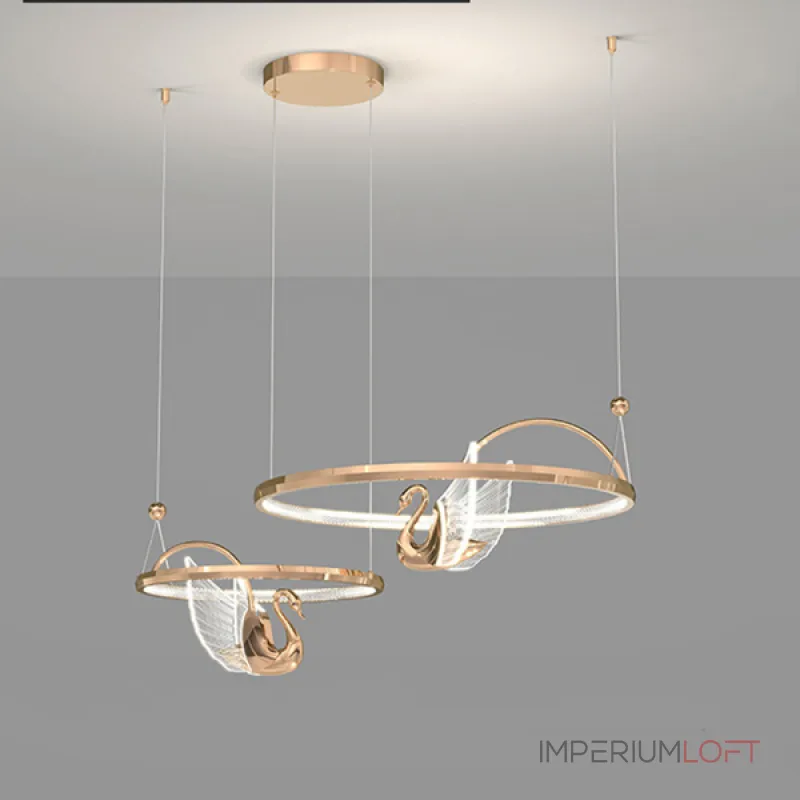 Подвесная люстра BIRDIE LUX 3R Rose Gold