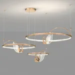 Подвесная люстра BIRDIE LUX 3R Rose Gold