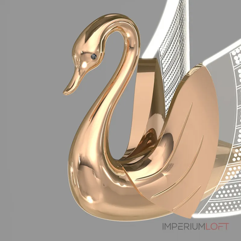 Подвесная люстра BIRDIE LUX 3R Rose Gold