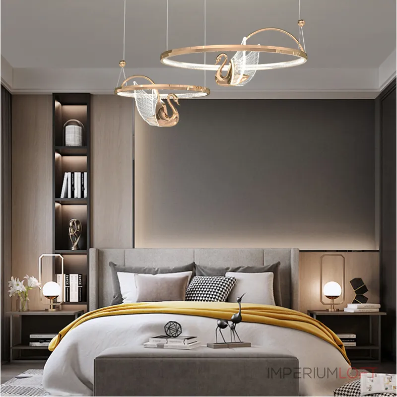 Подвесная люстра BIRDIE LUX 3R Rose Gold