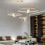 Подвесная люстра BIRDIE LUX 3R Rose Gold