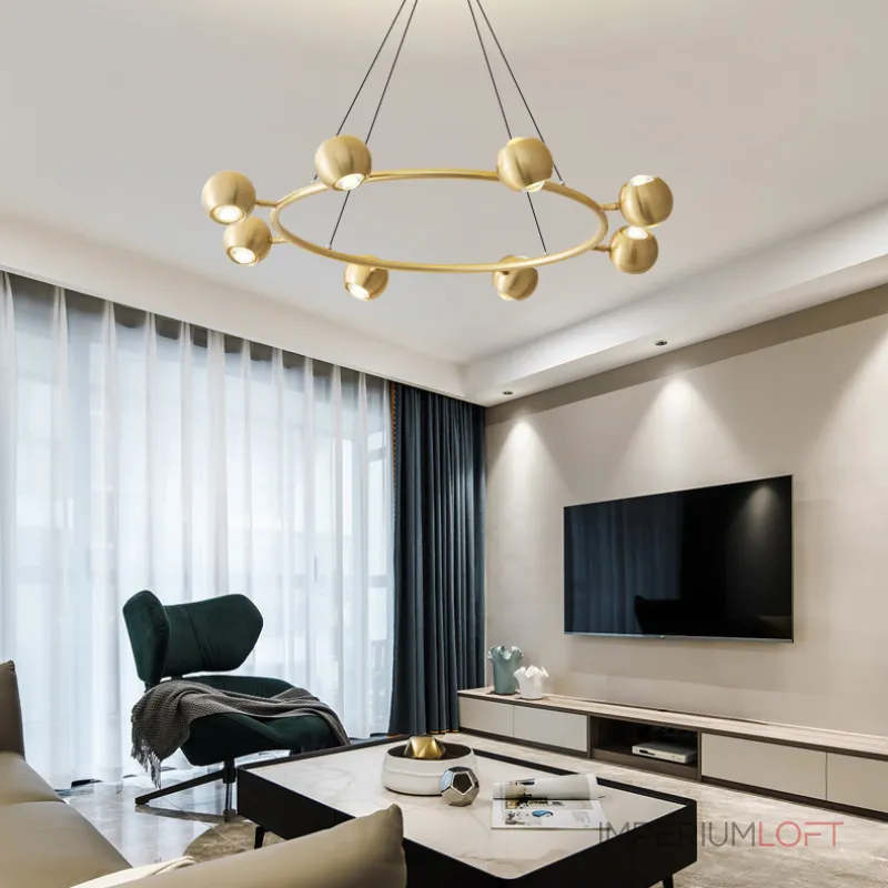 Подвесная люстра FLORRY RING D75 Подвесная люстра FLORRY RING D75