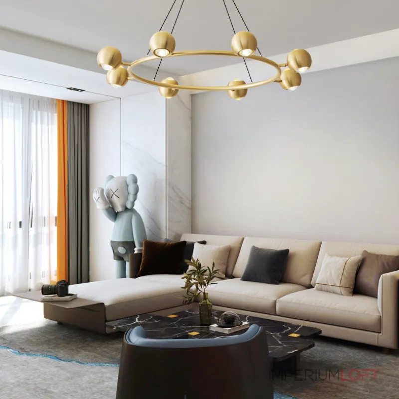 Подвесная люстра FLORRY RING D75 Подвесная люстра FLORRY RING D75