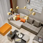 Подвесная люстра FLORRY RING D75