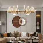 Подвесная люстра AMELIS LUX D83 Transparent 4000К