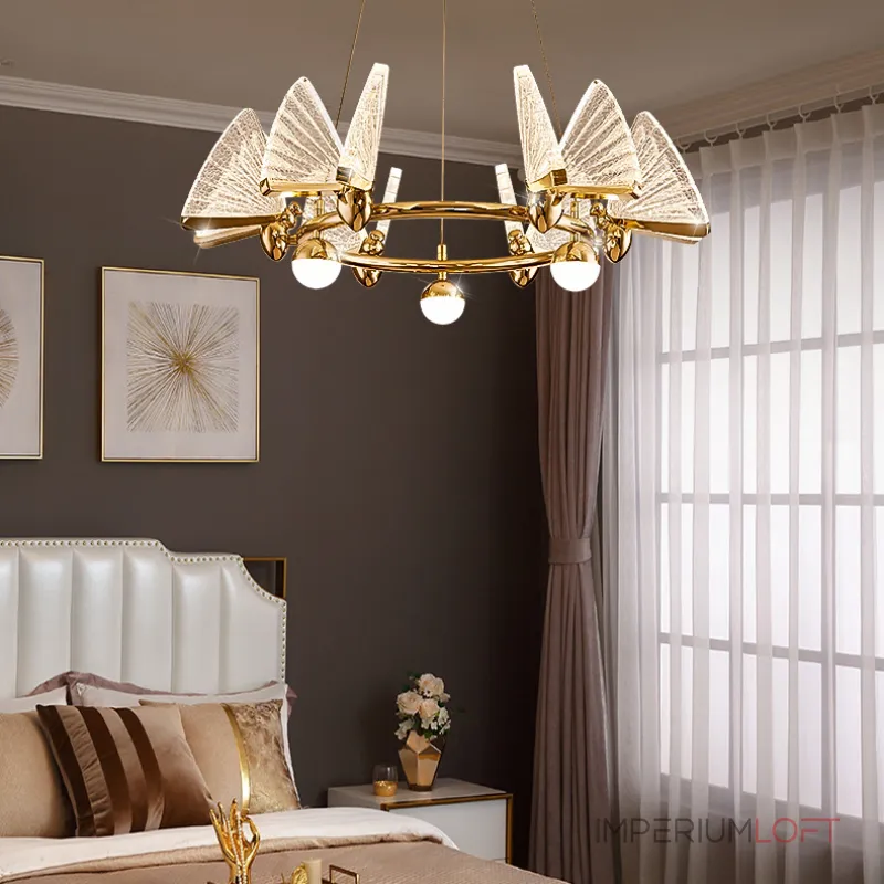 Подвесная люстра AMELIS LUX D83 Transparent 4000К