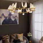 Подвесная люстра AMELIS LUX D83 Transparent 4000К