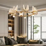 Подвесная люстра AMELIS LUX D83 Transparent 4000К