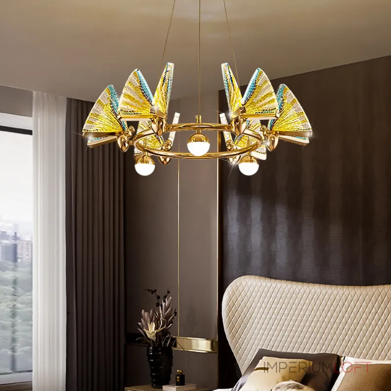 Подвесная люстра AMELIS LUX D83 Transparent 4000К