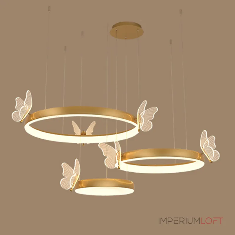 Подвесная люстра BABETTA D B D60 D80 Brass