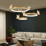 Подвесная люстра BABETTA D B D60 D80 Brass