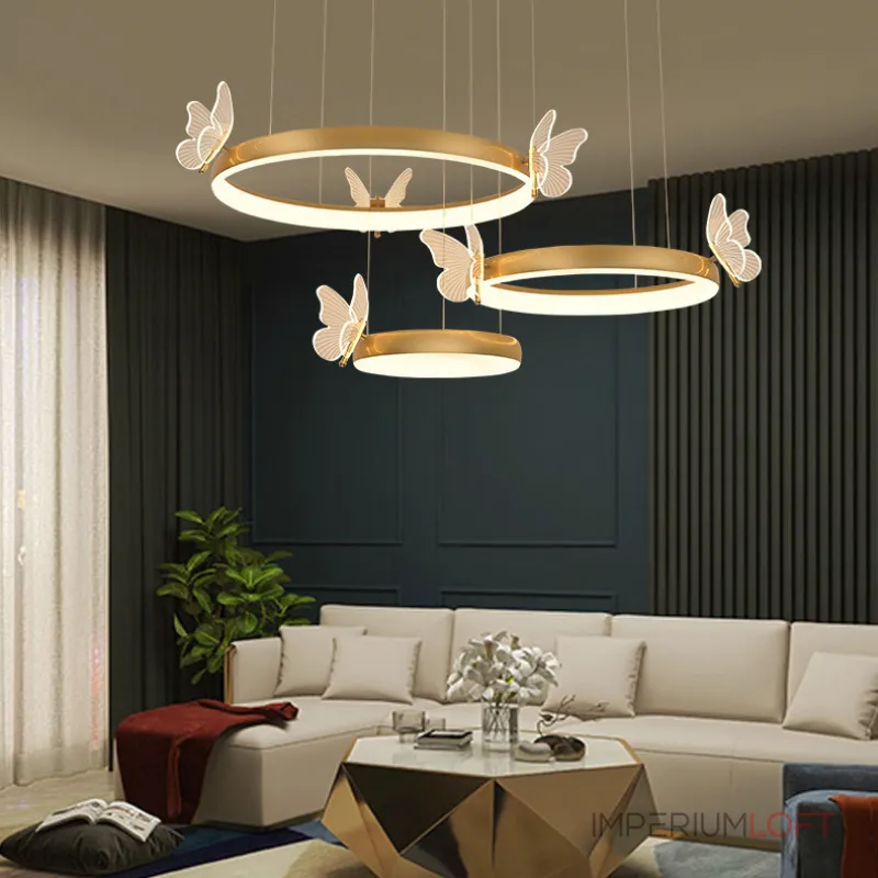 Подвесная люстра BABETTA D B D60 D80 Brass