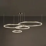 Подвесная люстра CRUISE BLACK LUX D60+80+100