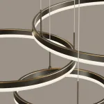 Подвесная люстра CRUISE BLACK LUX D40+60+80+100+120