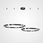 Подвесная люстра CRUISE BLACK D60+80