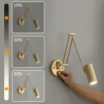 Настенный светильник FREDLY B Brass от ImperiumLoft