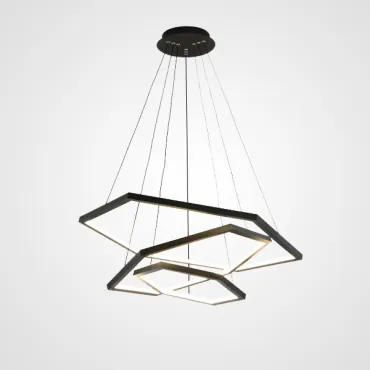 Подвесная люстра OCTANT D40+60+80 Black