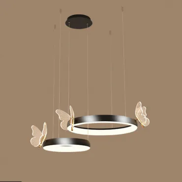 Подвесная люстра BABETTA D С D40+60 Black Подвесная люстра BABETTA D С D40+60 Black