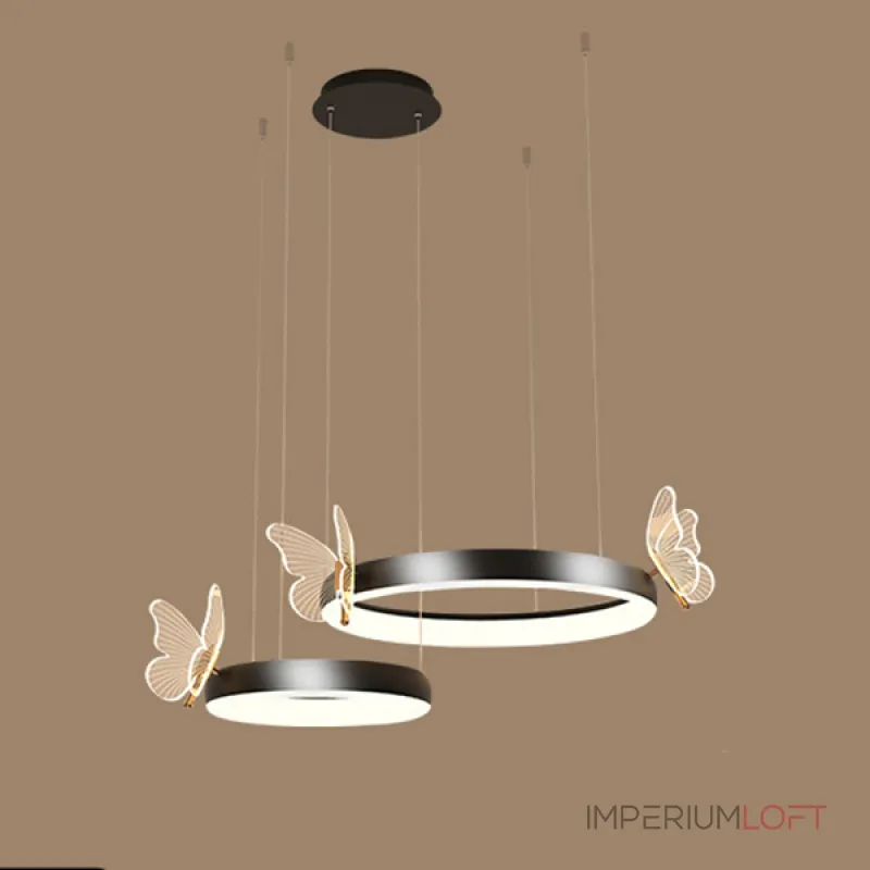 Подвесная люстра BABETTA D B D60+80 Black