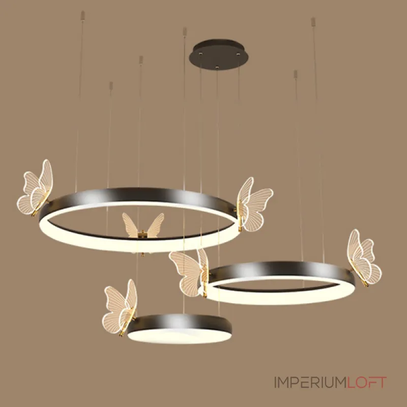 Подвесная люстра BABETTA D B D60+80 Black