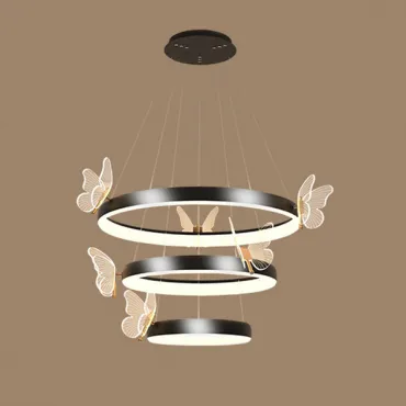 Подвесная люстра BABETTA D E Black Подвесная люстра BABETTA D E Black