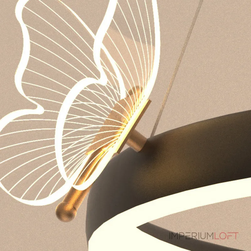 Подвесная люстра BABETTA D B D60+80 Black