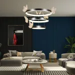 Подвесная люстра BABETTA D B D60+80 Black