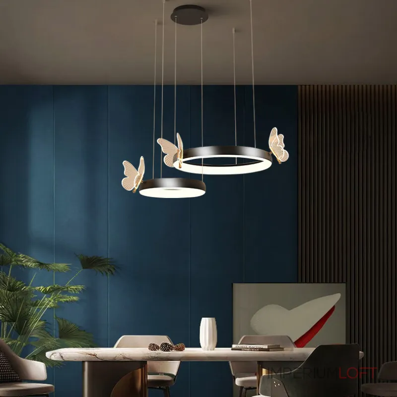 Подвесная люстра BABETTA D B D60+80 Black