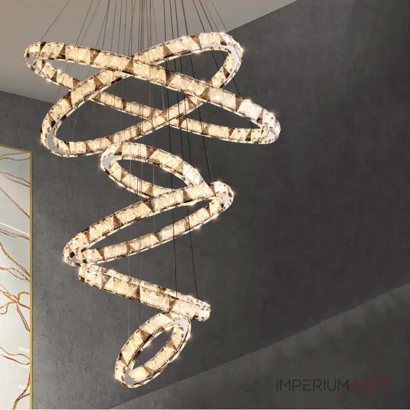 Подвесная люстра ALEKSANDRIN D60+80 Подвесная люстра ALEKSANDRIN D60+80